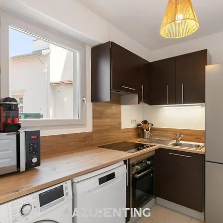 아파트 Azurenting - T3 Coeur D'antibes - Clim - Parking *