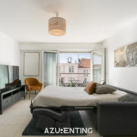 아파트 Azurenting - T3 Coeur D'antibes - Clim - Parking 앙티브