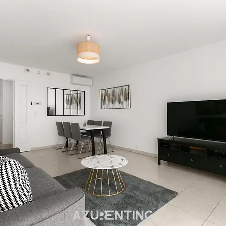 Azurenting - T3 Coeur D'antibes - Clim - Parking 앙티브