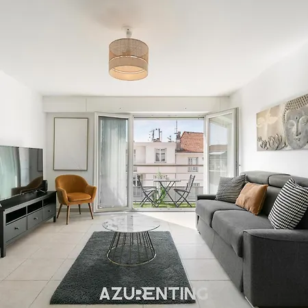 Azurenting - T3 Coeur D'antibes - Clim - Parking * 앙티브